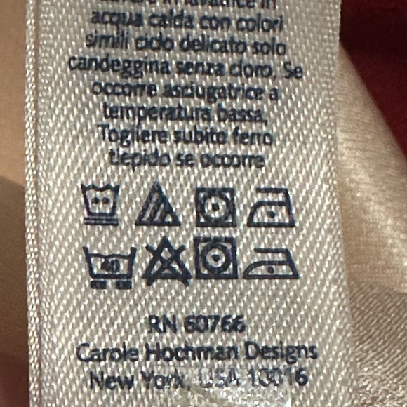 Oscar de la Renta Cream  Satin Nightgown Maxi Slip Dress Lace Trim Size S - Picture 6 of 9